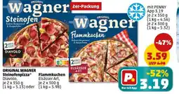 PENNY ORIGINAL WAGNER Steinofenpizza Angebot
