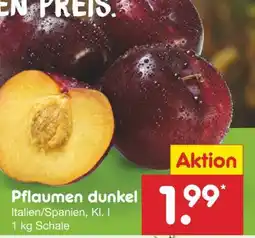 Netto Marken-Discount Pflaumen dunkel Angebot