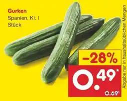 Netto Marken-Discount Gurken Angebot