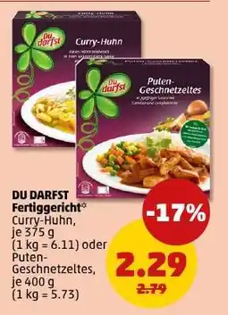 PENNY Du darfst Fertiggericht Angebot