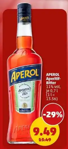 PENNY Aperol Aperitif Bitter Angebot
