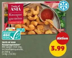 PENNY TASTE OF ASIA Knuspergarnelen Angebot