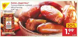 Netto Marken-Discount Datteln „Deglet Nour“ Angebot