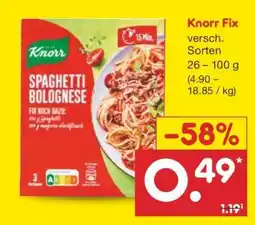Netto Marken-Discount Knorr Fix Angebot