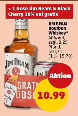 PENNY Jim Beam Bourbon-Whiskey Angebot
