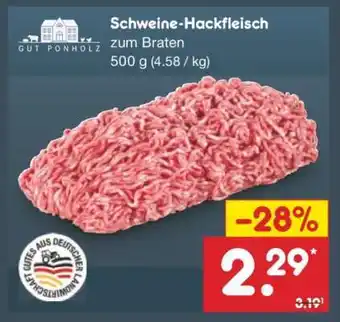 Netto Marken-Discount Schweine Hackfleisch Angebot