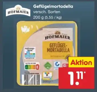 Netto Marken-Discount Geflügelmortadella Angebot