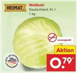 Netto Marken-Discount Weißkohl Angebot