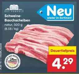 Netto Marken-Discount Schweine-Bauchschnitten Angebot