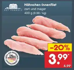Netto Marken-Discount Hähnchen Innenfilet Angebot