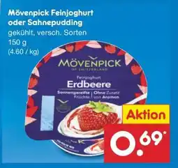 Netto Marken-Discount Mövenpick Feinjoghurt oder Sahnepudding Angebot