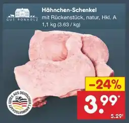 Netto Marken-Discount Hähnchen- schenkel Angebot