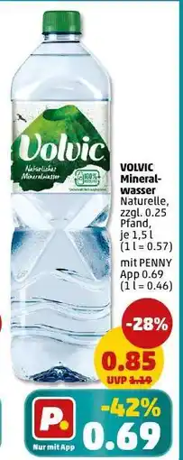 PENNY VOLVIC Mineralwasser Angebot
