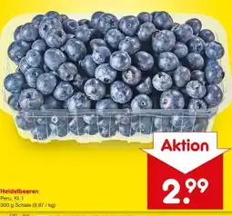 Netto Marken-Discount Heidelbeeren Angebot