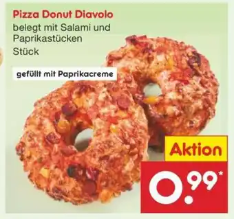 Netto Marken-Discount Pizza Donut Diavolo Angebot