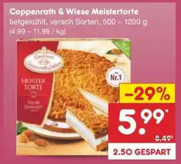 Netto Marken-Discount Coppenrath & Wiese Meistertorte Angebot
