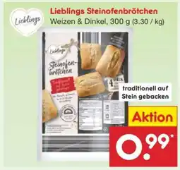 Netto Marken-Discount Lieblings Steinofenbrötchen Angebot