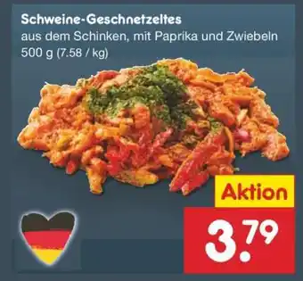 Netto Marken-Discount Schweine- geschnetzeltes Angebot