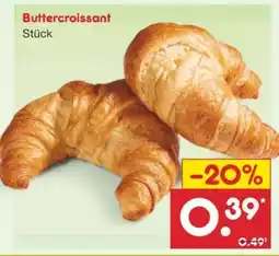 Netto Marken-Discount Buttercroissant Angebot