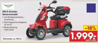 Netto Marken-Discount 510 E-Scooter Seniorenmobil Angebot