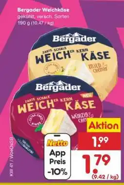 Netto Marken-Discount Bergader Weichkäse Angebot