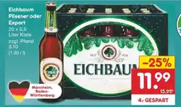 Netto Marken-Discount Eichbaum Pilsener oder Export Angebot