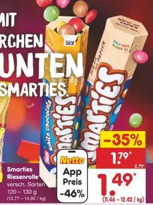 Netto Marken-Discount Smarties Riesenrolle Angebot