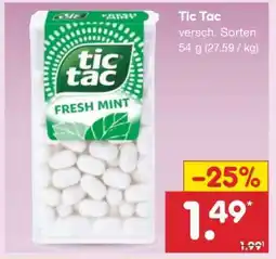Netto Marken-Discount TIC TAC Angebot