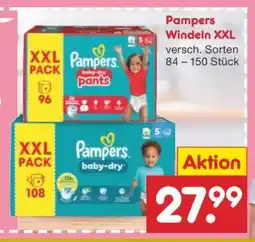 Netto Marken-Discount Pampers Windeln XXL Angebot