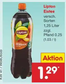 Netto Marken-Discount LIPTON Eistee Angebot