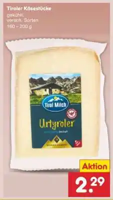 Netto Marken-Discount Tiroler Käsestücke Angebot