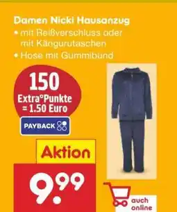 Netto Marken-Discount Damen Nicki-Hausanzug Angebot