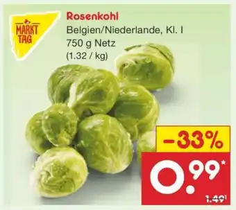 Netto Marken-Discount Rosenkohl Angebot
