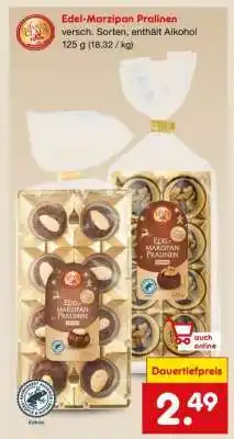 Netto Marken-Discount Edel-Marzipan Pralinen Angebot
