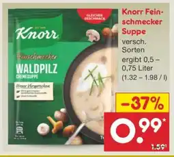 Netto Marken-Discount Knorr Feinschmecker Suppe Angebot
