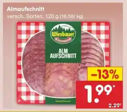 Netto Marken-Discount Almaufschnitt Angebot