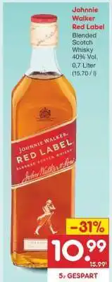 Netto Marken-Discount Johnnie Walker Red Label Angebot
