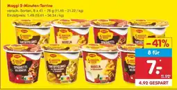 Netto Marken-Discount Maggi 5-Minuten-Terrine Angebot