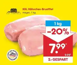 Netto Marken-Discount XXL Hähnchen-Brustfilet Angebot