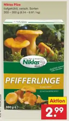 Netto Marken-Discount Niklas Pilze Angebot