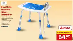 Netto Marken-Discount Duschhilfe Senioren höhenverstellbar Angebot