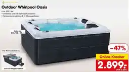 Netto Marken-Discount Outdoor-Whirlpool Oasis Angebot