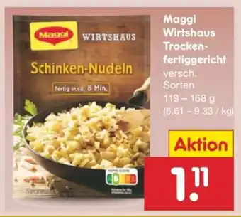 Netto Marken-Discount Maggi Wirtshaus Trockenfertiggericht Angebot