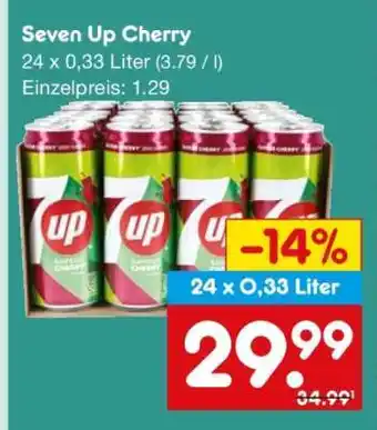 Netto Marken-Discount Seven Up Cherry Angebot