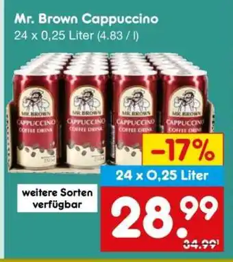 Netto Marken-Discount Mr. Brown Cappuccino Angebot