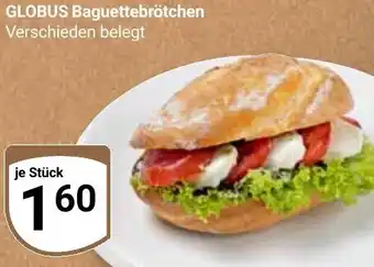 Globus GLOBUS Baguettebrötchen Angebot