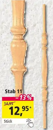Holz Possling Geländerstab Kiefer roh Angebot