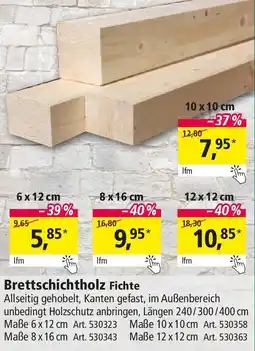 Holz Possling Brettschichtholz Fichte Angebot