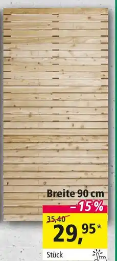 Holz Possling Sichtschutzzaun RHOMBUS Angebot