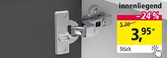 Holz Possling Topf-Federscharniere Intermat innenliegend Angebot